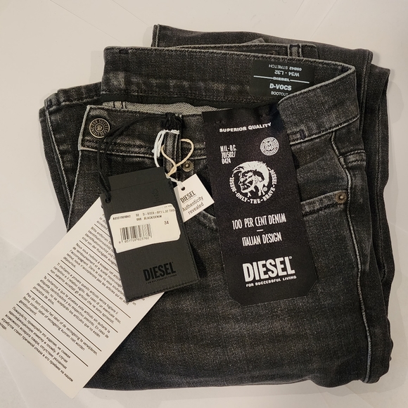 NWT DIESEL D-VOCS Bootcut 34-32 - Picture 2 of 11